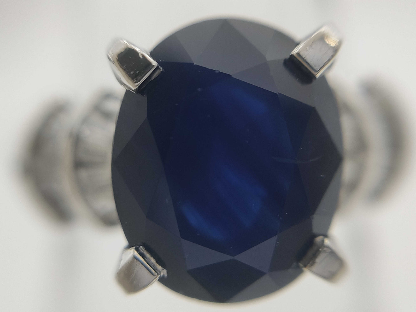 S3.00ct D0.25ct PT900 7.3g Ring 