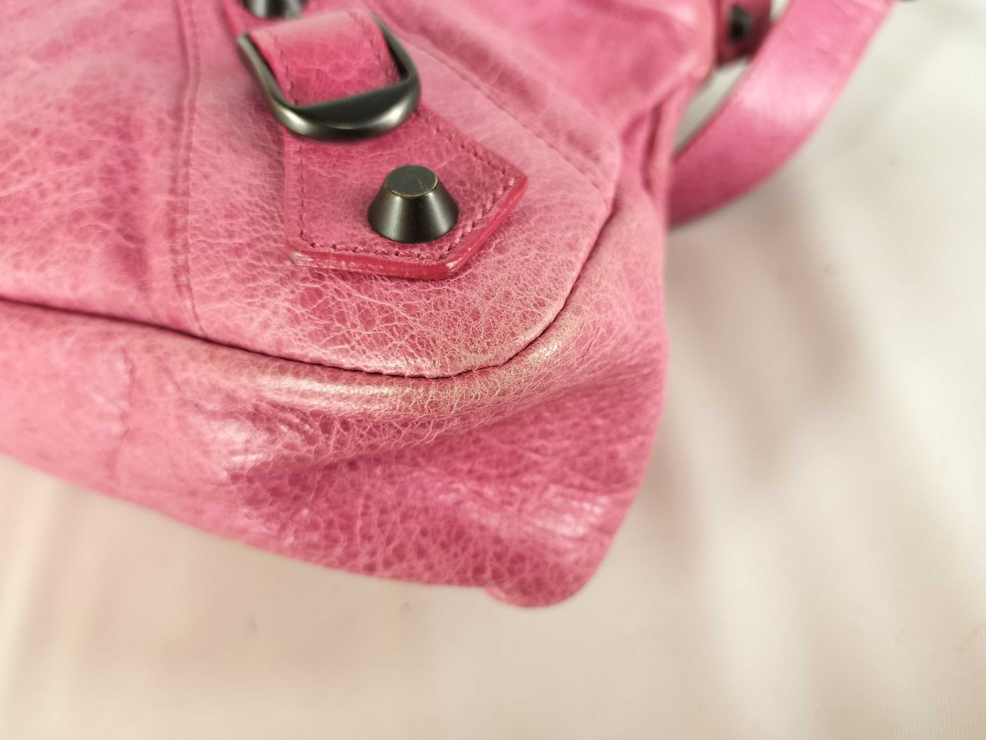 BALENCIAGA The City Pink Handbag