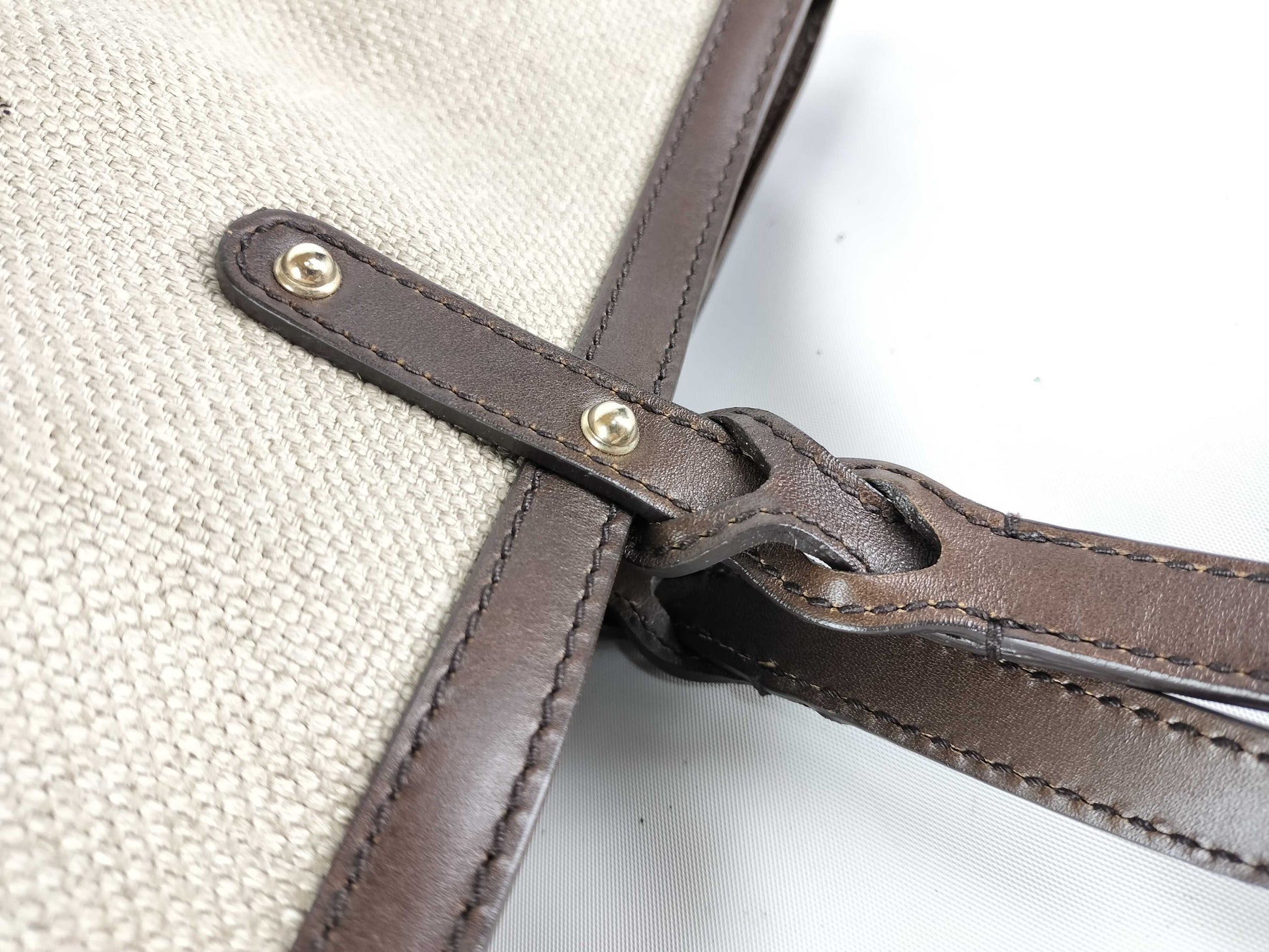 GUCCI GUCCI Craft Canvas Tote Bag with Pouch 247207 002123 Tote Bag