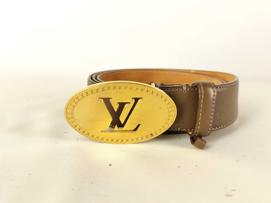 LOUIS VUITTON LOUIS VUITTON Santur Oval CT1131 Belt Belt