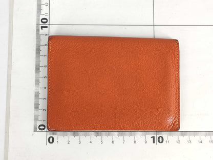 HERMES HERMES Envelope PM Leather Business Card Case Card Case/Pass Case/Business Card Holder