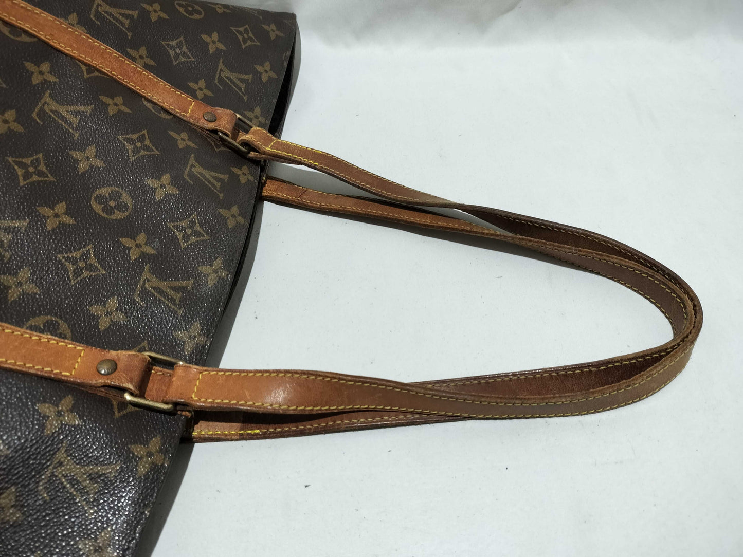 LOUIS VUITTON Monogram Sac Shopping Tote Bag M51108
