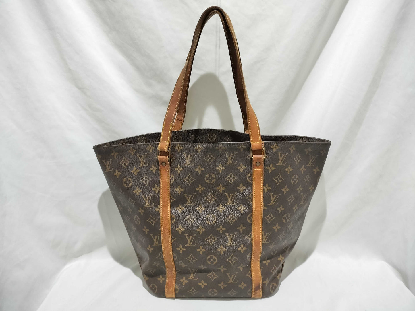 LOUIS VUITTON Monogram Sac Shopping Tote Bag M51108