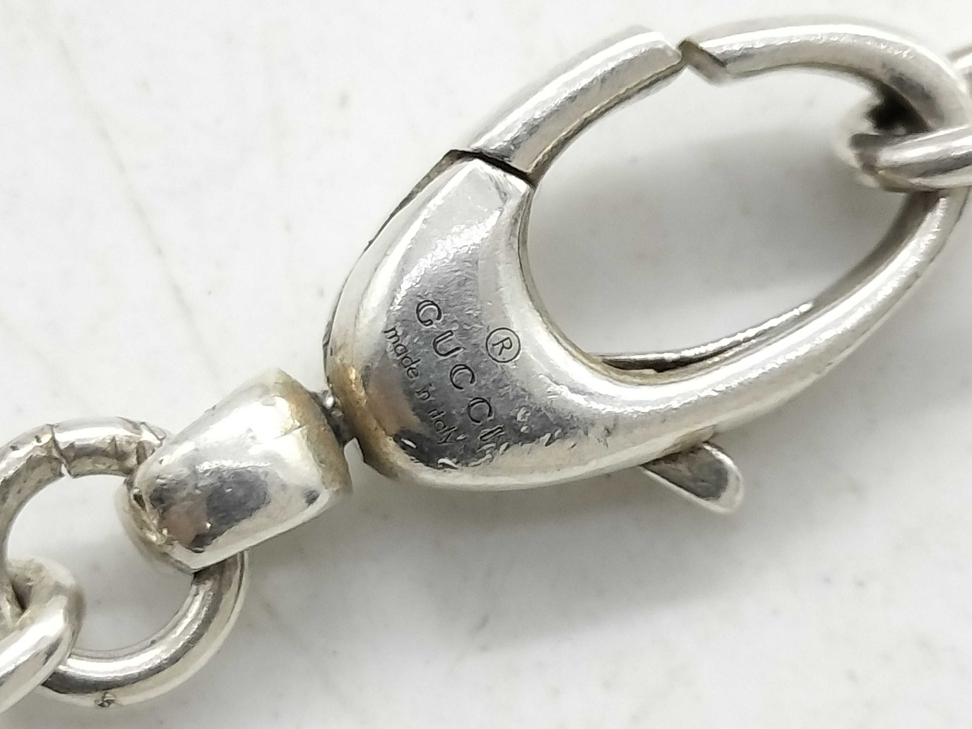 GUCCI Gucci necklace silver necklace