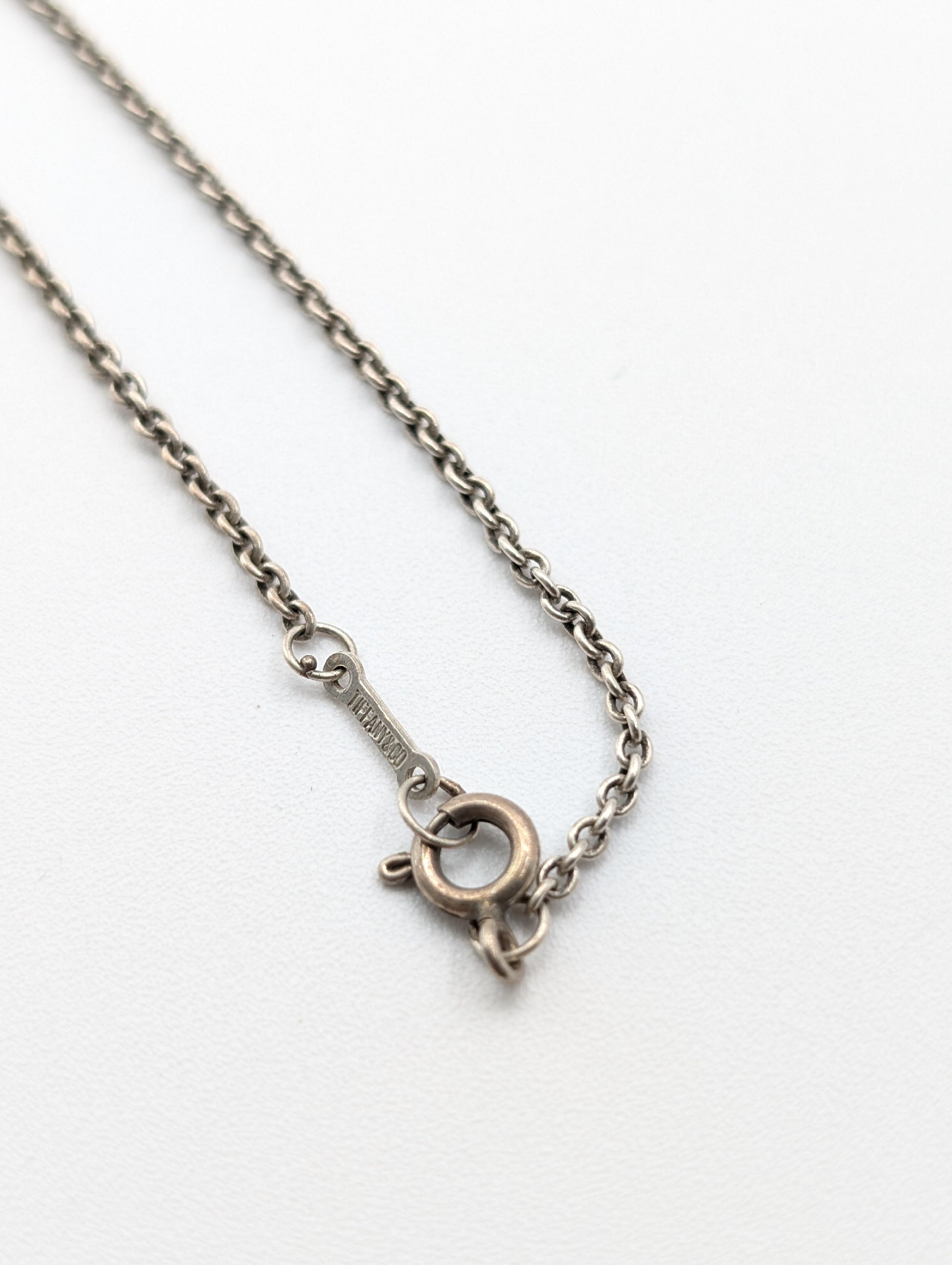 Tiffany & Co. Open Heart Tiffany Necklace Open Heart 925 6.9g Necklace