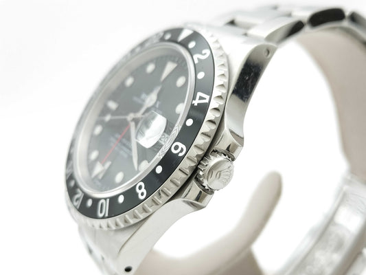 ROLEX GMT-Master 16700 U811336 Black Dial Men's Watch