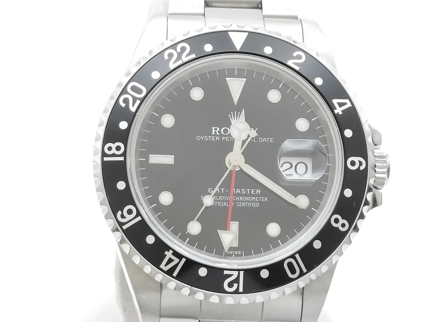 ROLEX GMT-Master 16700 U811336 Black Dial Men's Watch