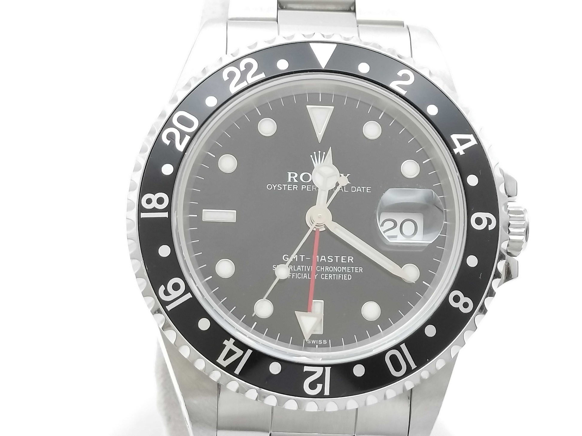 ROLEX GMT-Master 16700 U811336 Black Dial Men's Watch