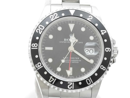 ROLEX GMT-Master 16700 U811336 Black Dial Men's Watch