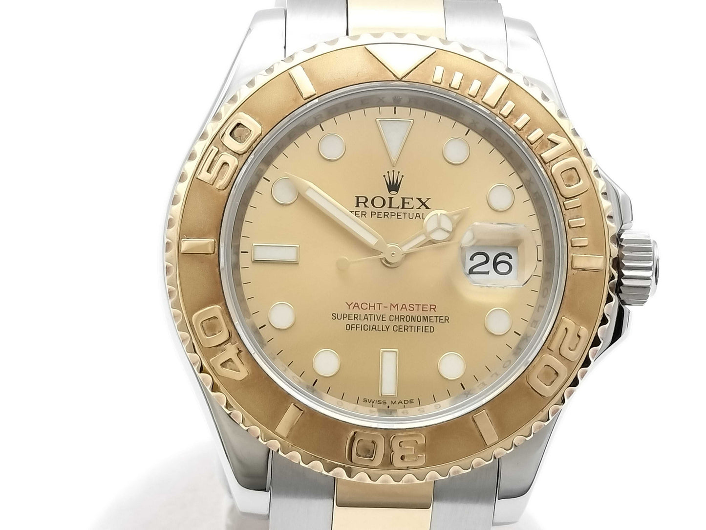 ROLEX Yacht-Master 16623 G598470 Champagne Dial Men's Watch