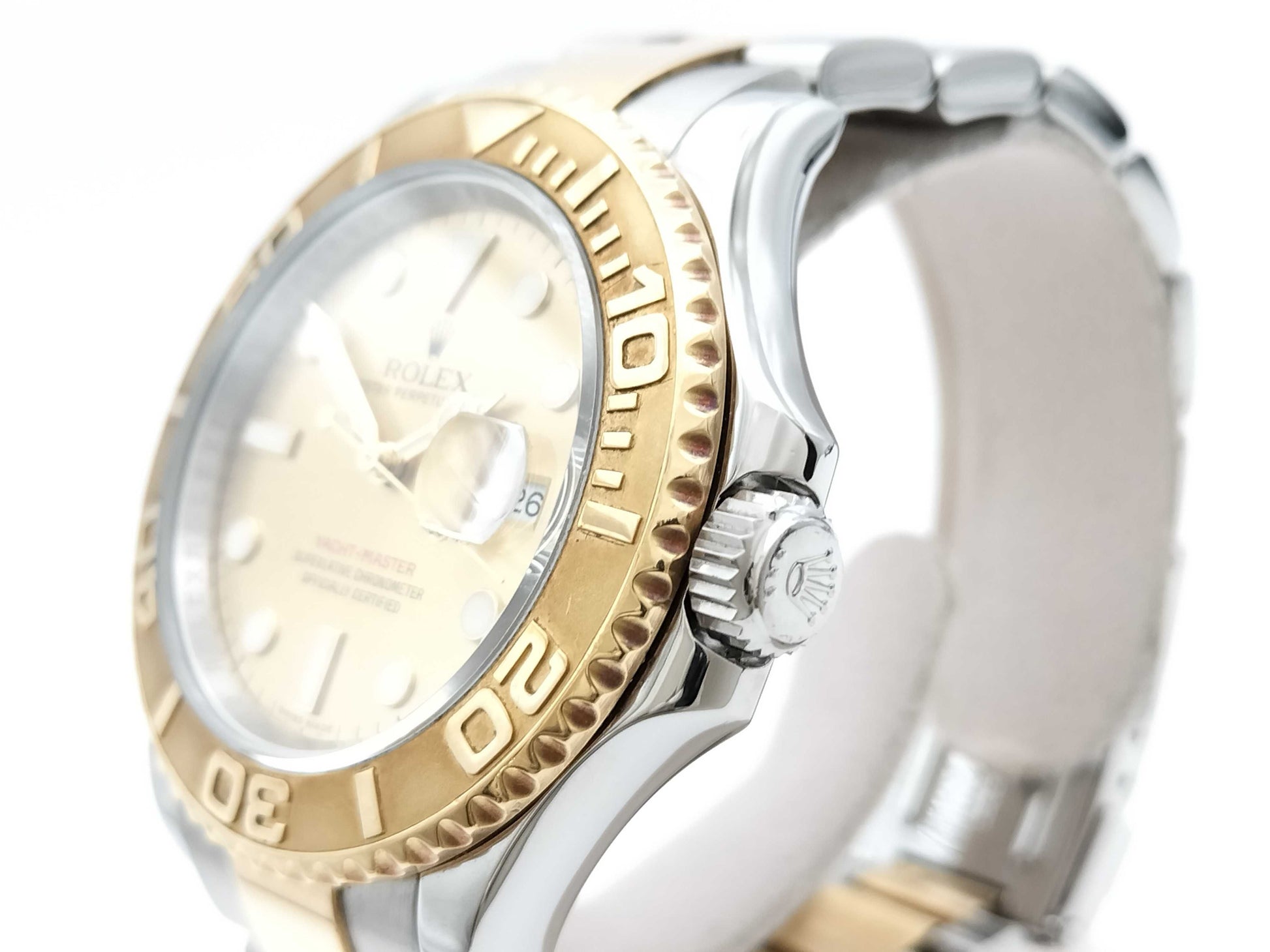 ROLEX Yacht-Master 16623 G598470 Champagne Dial Men's Watch