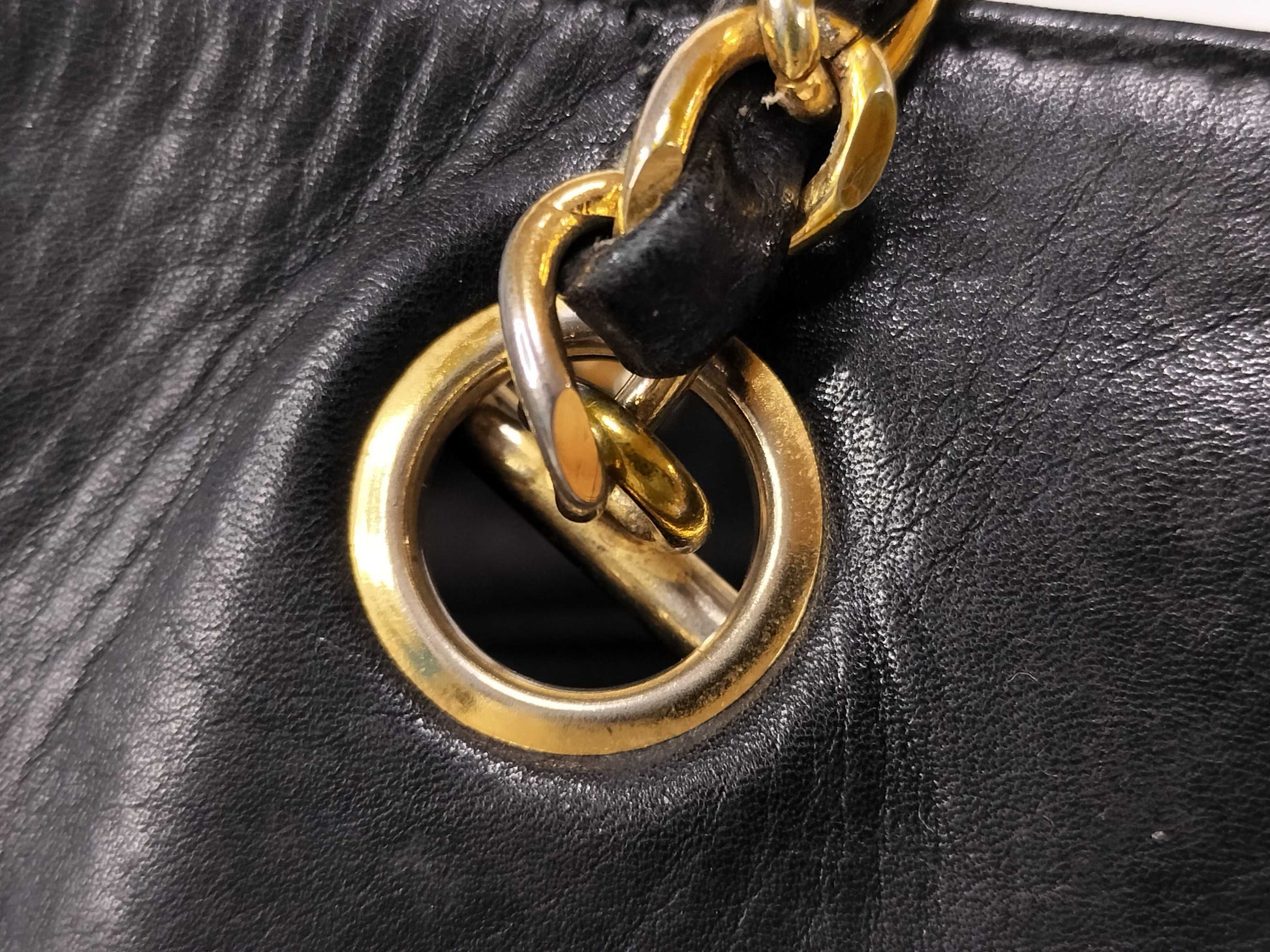 CHANEL Lambskin Quilted Tote Bag