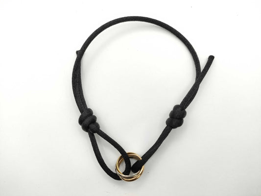Cartier Trinity Cord Bracelet 750 3.0g Bracelet/Bangle 
