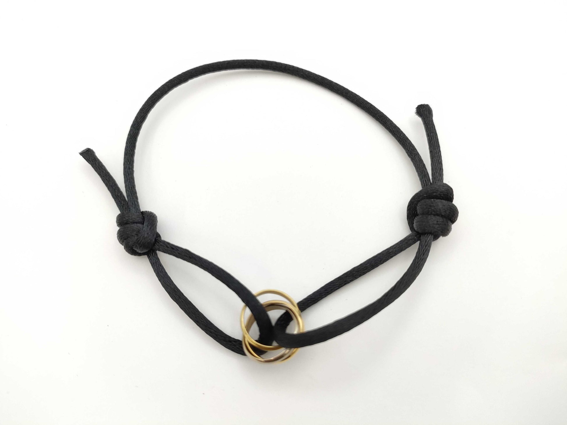 Cartier Trinity Cord Bracelet 750 3.1g Bracelet/Bangle 