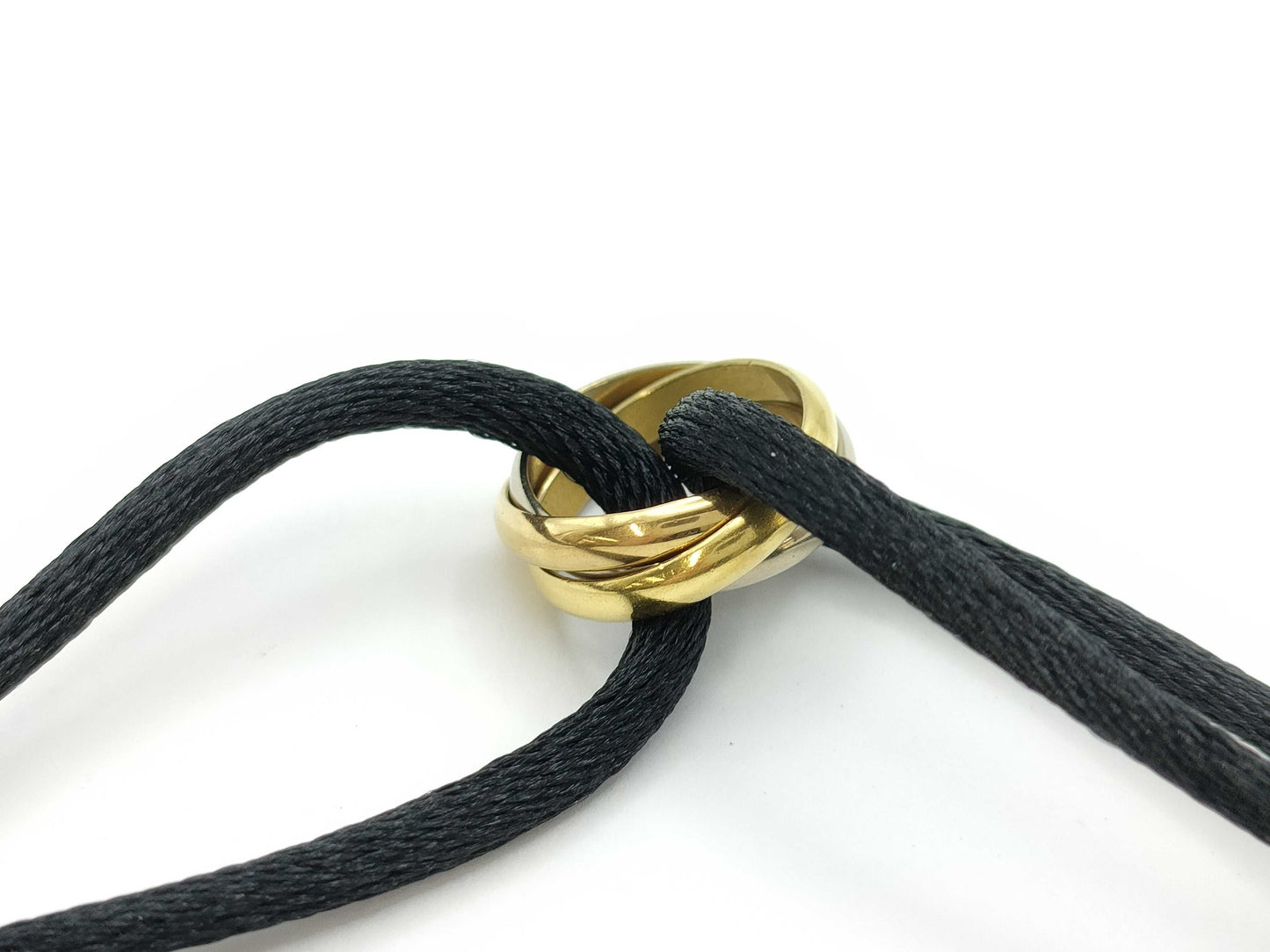 Cartier Trinity Cord Bracelet 750 3.1g Bracelet/Bangle 