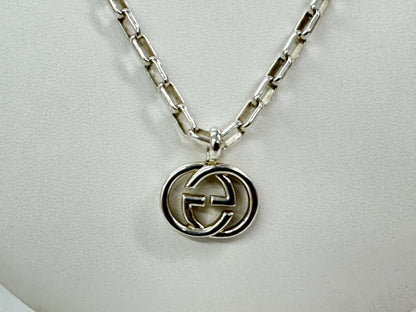 GUCCI Gucci Interlocking G 925 Necklace Necklace