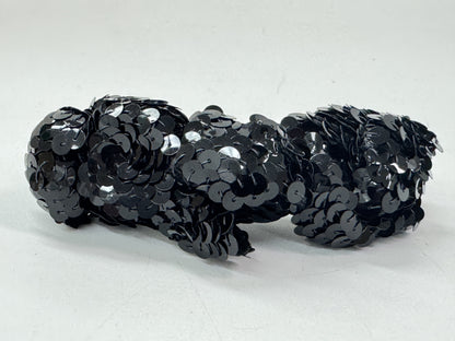 CHANEL Sequined Barrette Hair Accessory