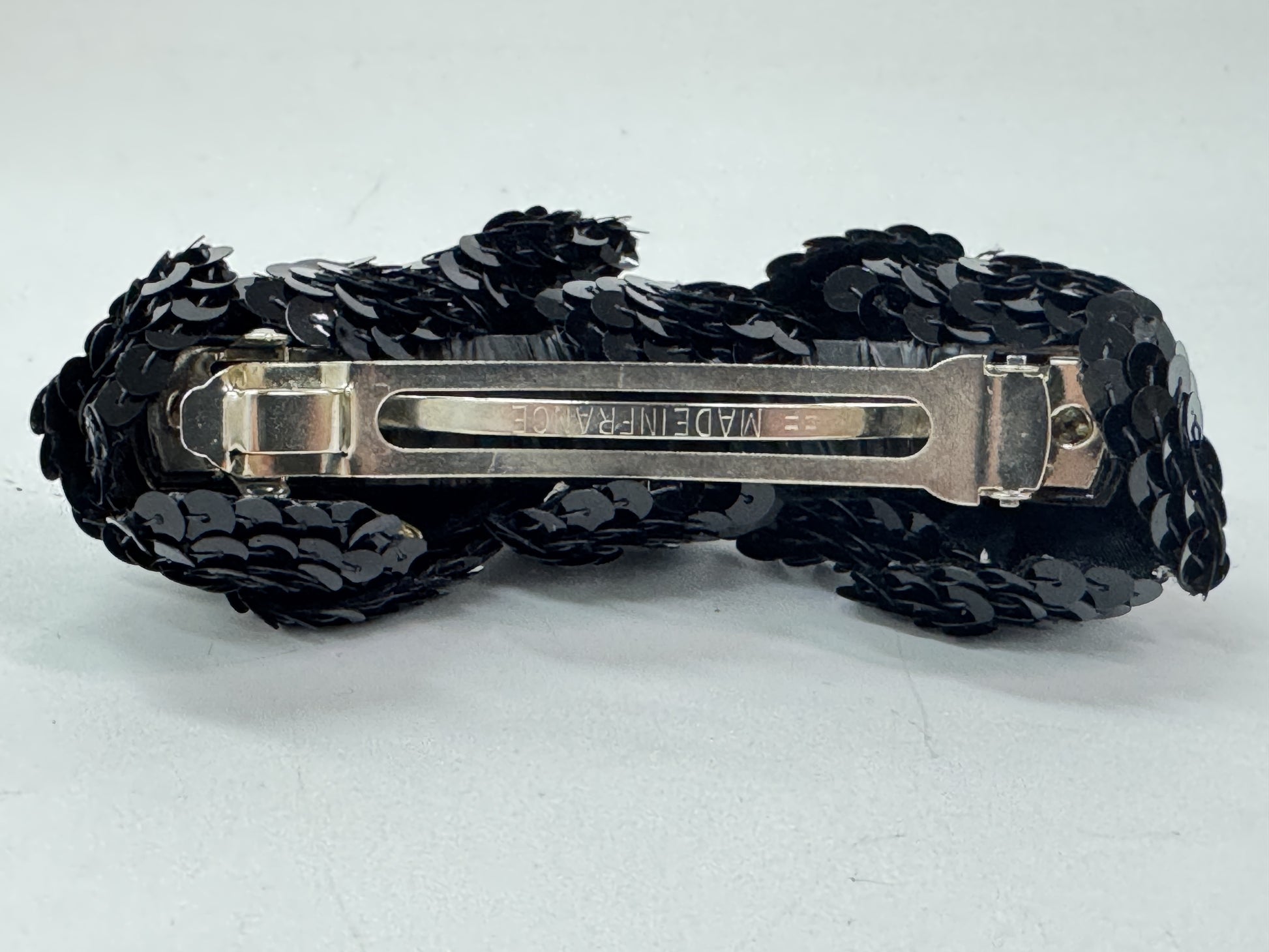 CHANEL Sequined Barrette Hair Accessory