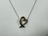Tiffany & Co. Loving Heart Tiffany Sterling Silver Necklace, 925, 5.2g, 47cm Chain