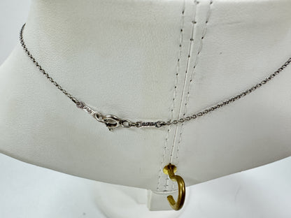 Tiffany & Co. Open Heart Tiffany SV925 Open Heart Necklace 3.3g 41cm Necklace