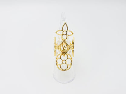 LOUIS VUITTON M0914S Ring LV Twiggy Ring #S OB4212 Gold Ring