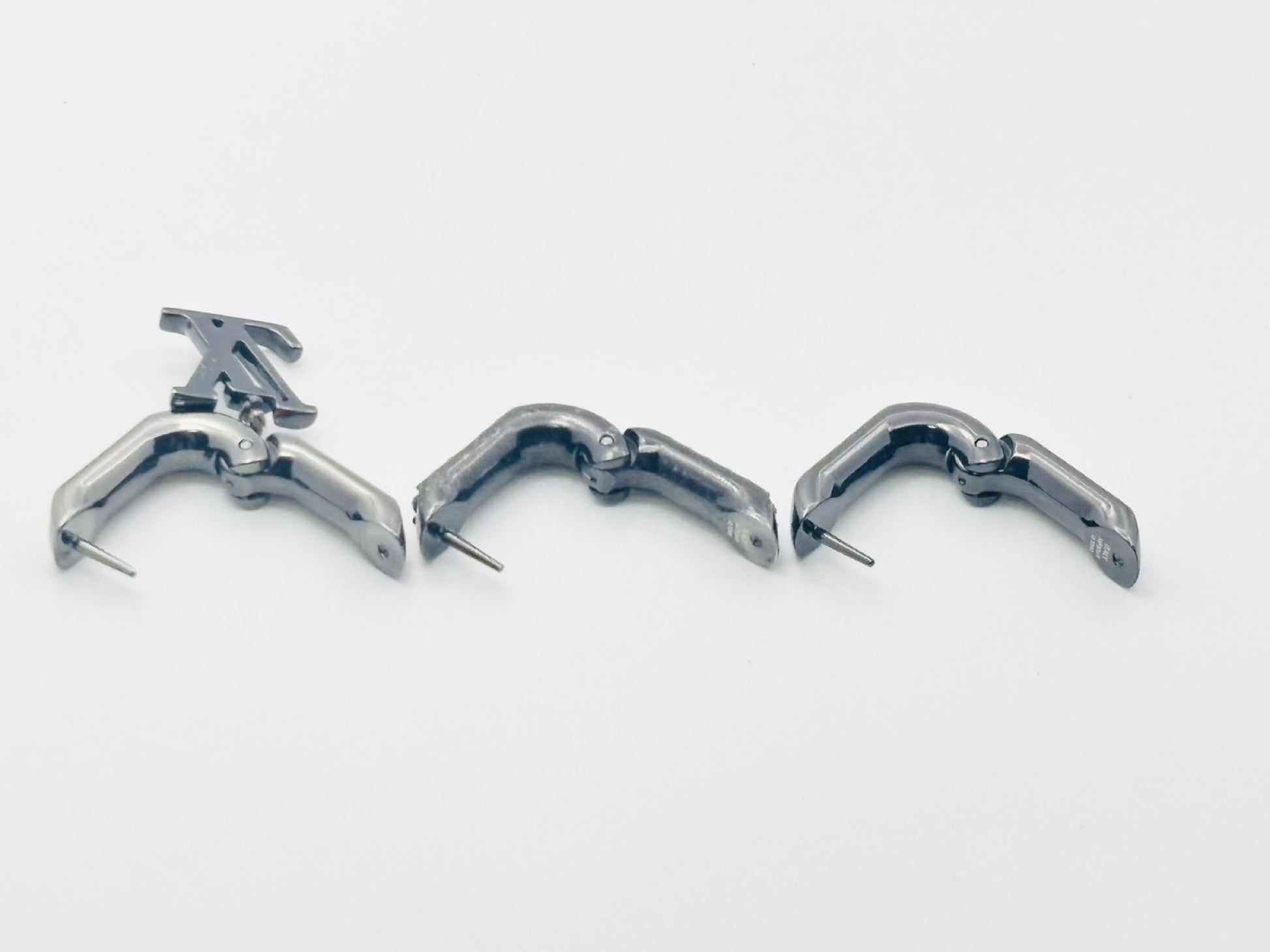 LOUIS VUITTON MP3369 Boucle d'Oreille Paradise Chain 3-Piece Earring Set LE2282 Earrings