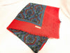 FENDI Large Stole, Paisley Pattern, Approx. 130 x 130cm, Other Apparel