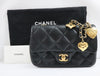 CHANEL Matelasse Chain Shoulder Bag Mini Matelasse Coco Mark AS3456 CHANEL Heart Black Shoulder Bag