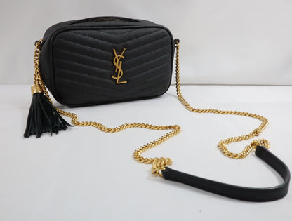 Yves Saint Laurent Lou Leather Chain Shoulder Bag 618057