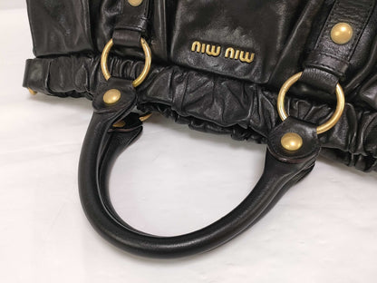 Miu Miu Vitello Luxe 2-Way Handbag