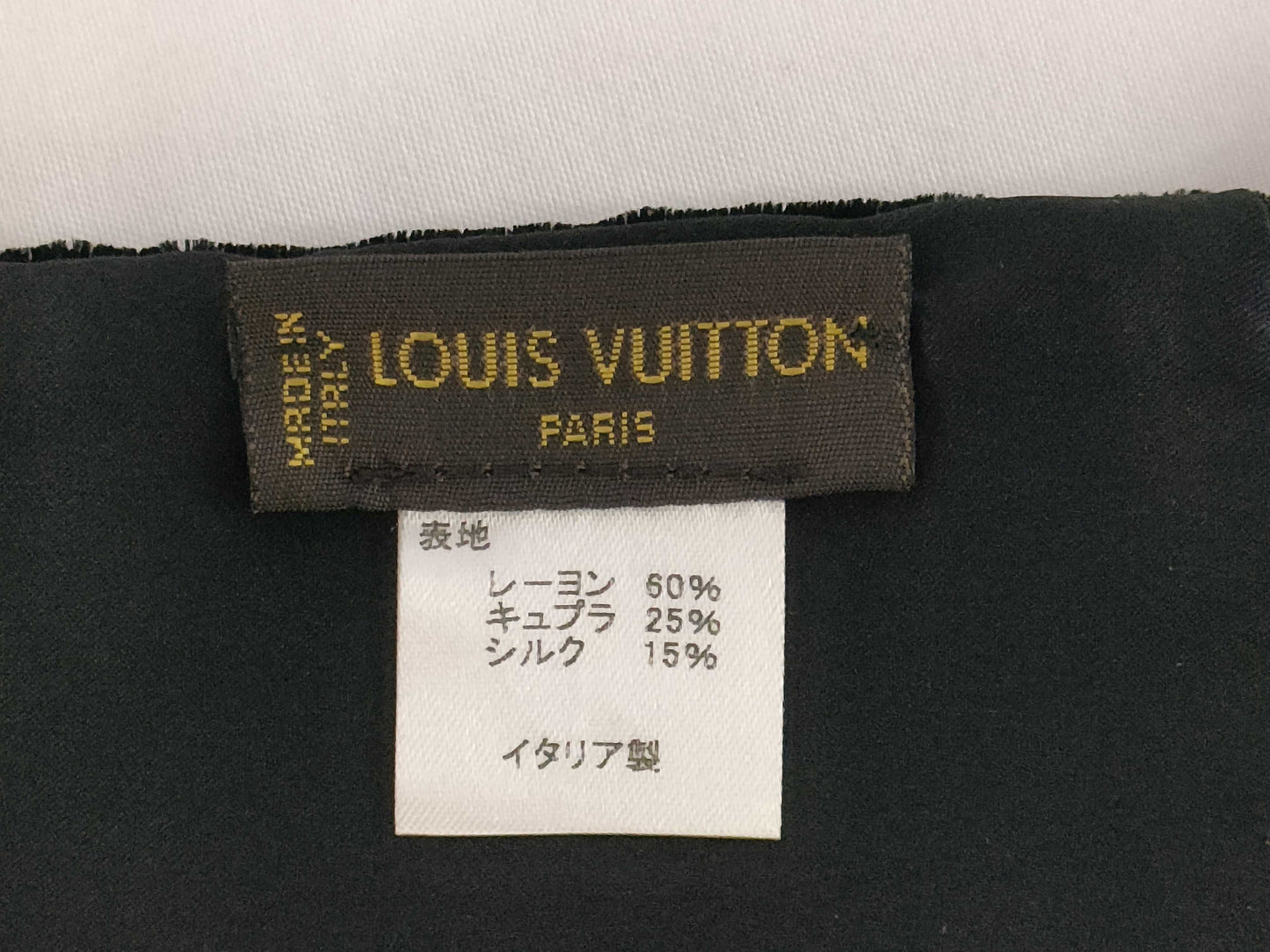 LOUIS VUITTON Rayon Scarf