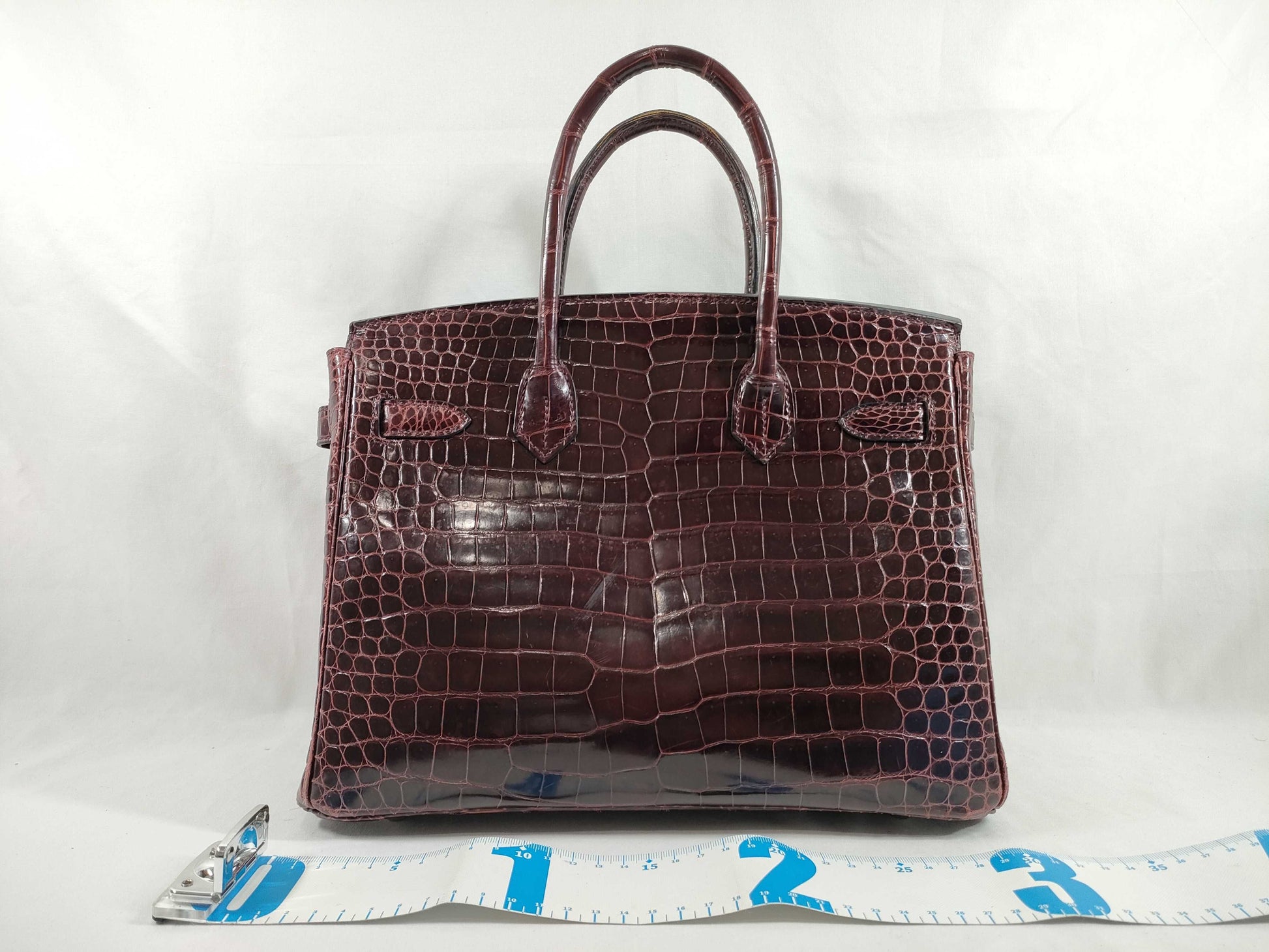 HERMES Hermes Crocodile Handbag