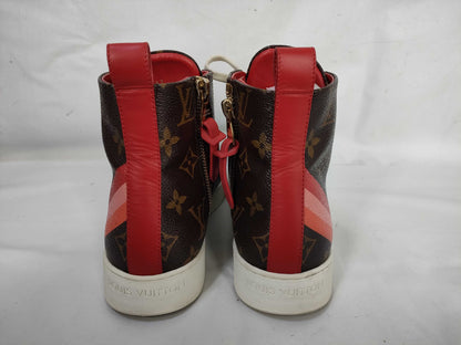 LOUIS VUITTON Monogram Louis Vuitton Women's Sneakers Size 37
