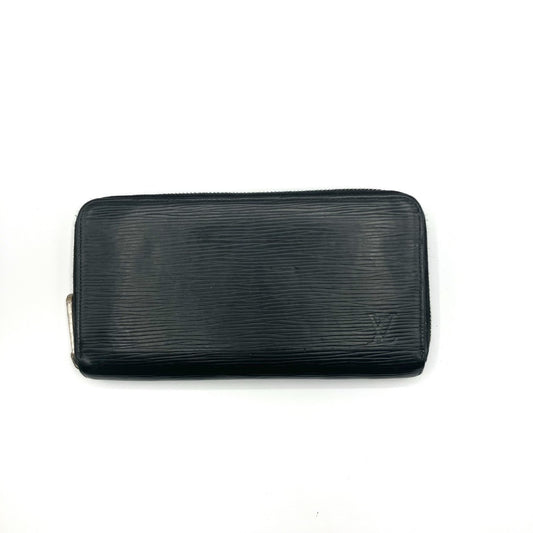 LOUIS VUITTON Epi Zippy Wallet Long Wallet Noir