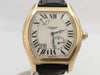 Cartier Tortue XL Ivory Dial W1545851 154 2760 Manual Winding 18K Gold Men's Watch