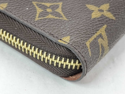 LOUIS VUITTON Monogram M42616 Zippy Wallet GI4106 Monogram Wallet