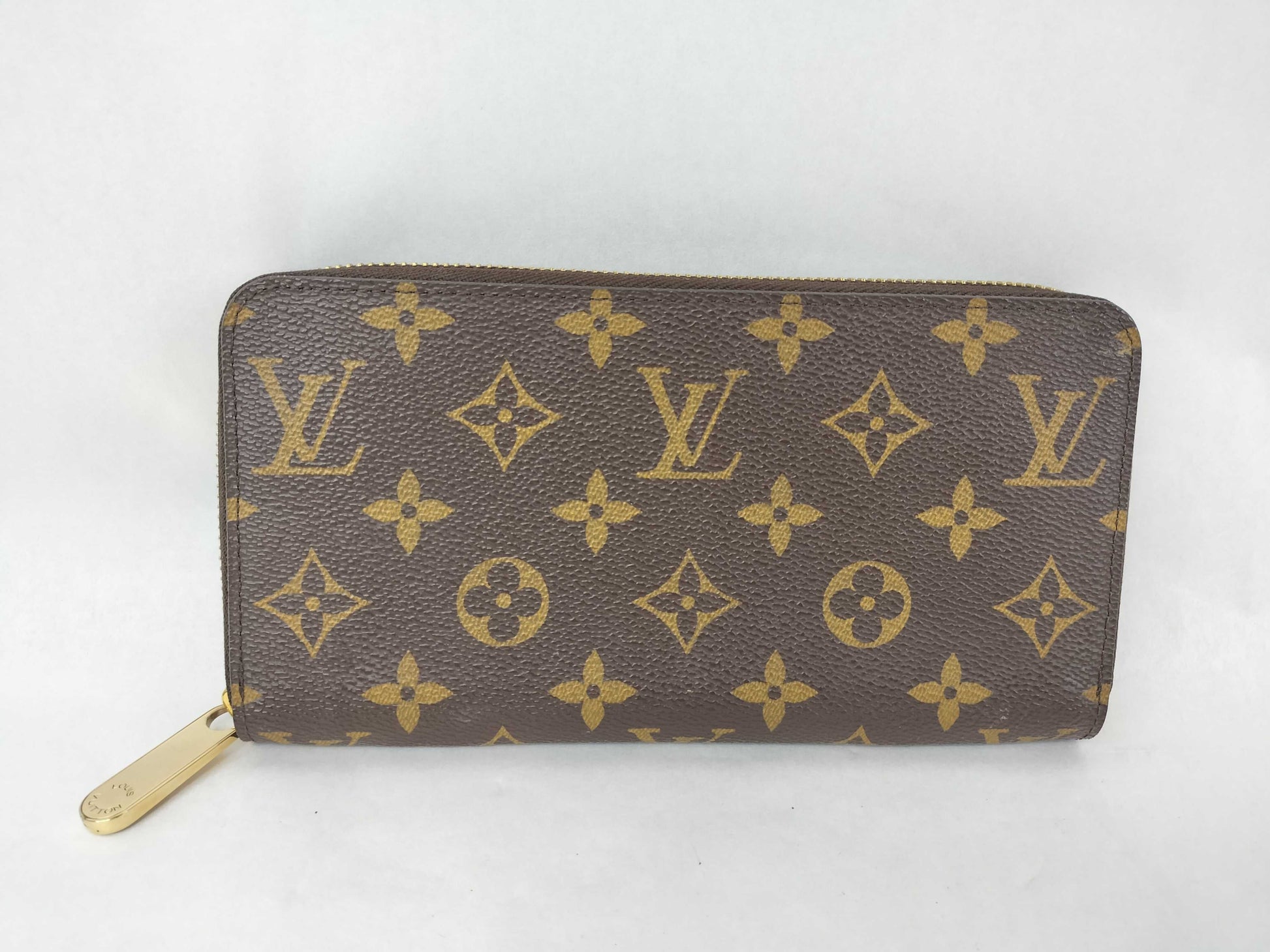 LOUIS VUITTON Monogram M42616 Zippy Wallet GI4106 Monogram Wallet