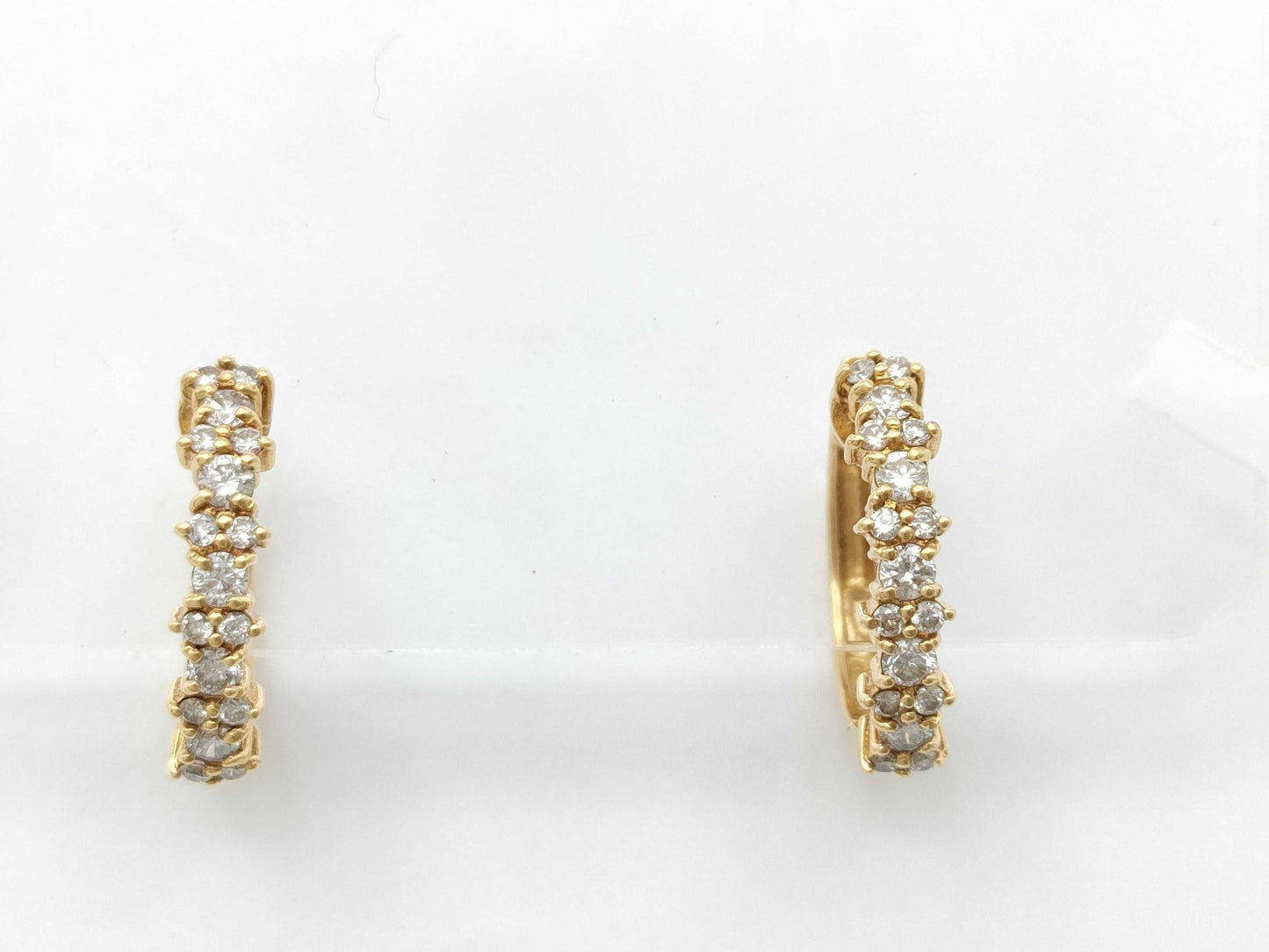 D0.27ct K18 3.9g Earrings 