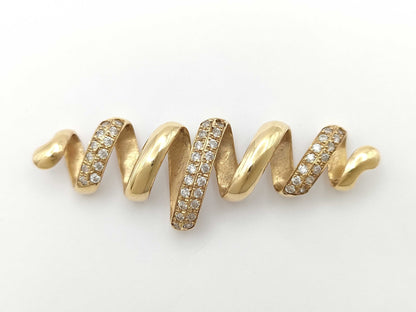 Transparent Stone K14 7.2g Pendant Top 