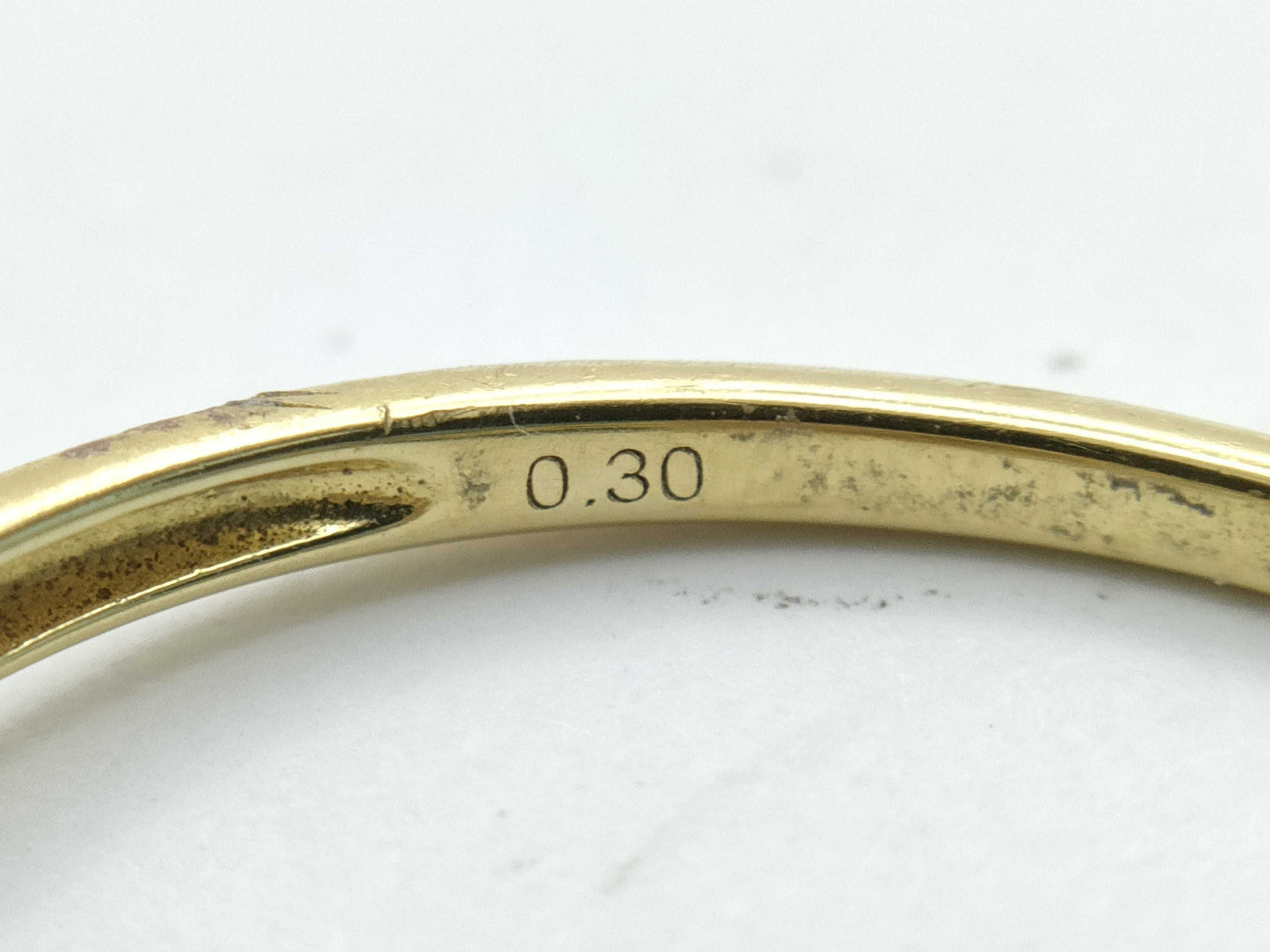 D0.30ct K18 2.6g Ring 