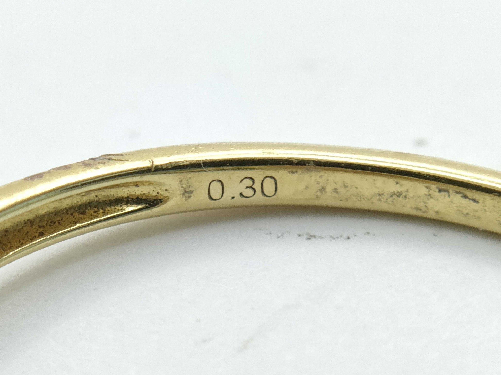 D0.30ct K18 2.6g Ring 