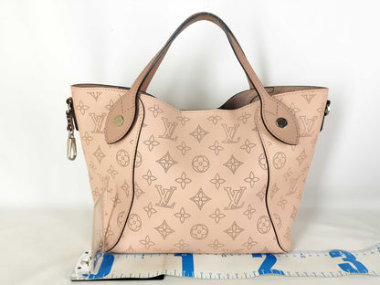 LOUIS VUITTON Mahina Hina PM Monogram Mahina Magnolia M54353 RFID Handbag