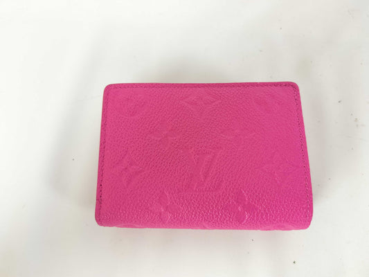 LOUIS VUITTON Monogram Multicolore LOUIS VUITTON LV x TM Portefeuille Claire Cute Pink Wallet