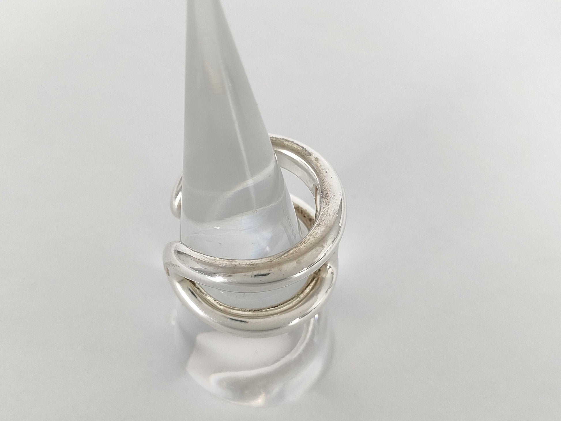 HERMES HERMES Osmozu GM Silver Ring