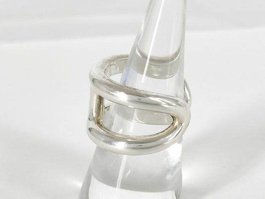 HERMES HERMES Osmozu GM Silver Ring