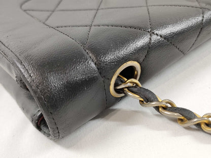 CHANEL Diana Flap Matelasse Chain Shoulder Bag with Gold Hardware