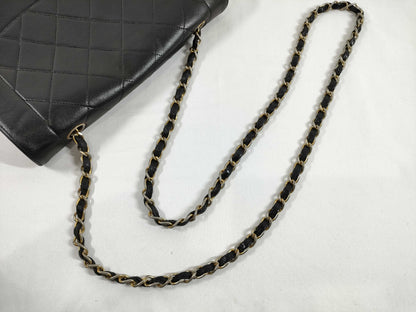 CHANEL Diana Flap Matelasse Chain Shoulder Bag with Gold Hardware