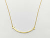 Tiffany & Co. T Smile Small Necklace in Yellow Gold and Au750, 3.0g 