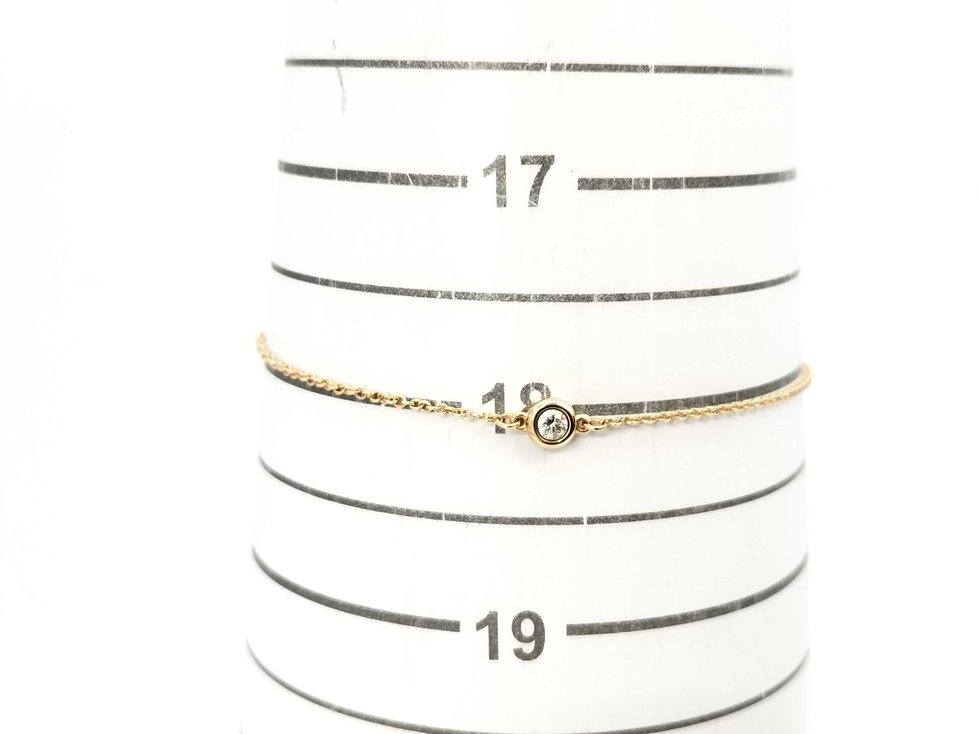 Tiffany & Co. By the Yard 1PD PG Au750 1.3g Bracelet/Bangle 