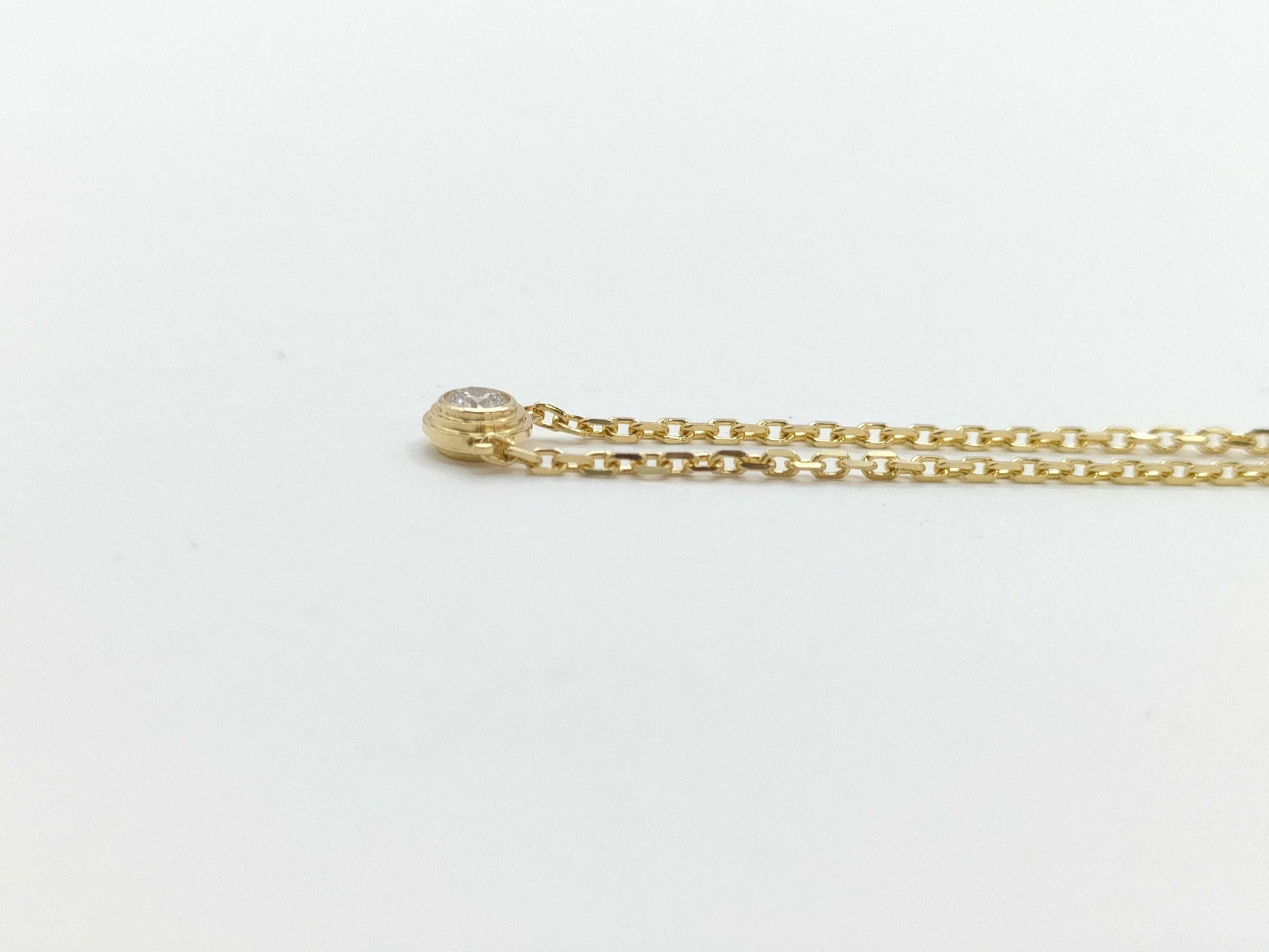 Cartier D'Amour Diamant Léger XS Au750 2.3g Necklace 